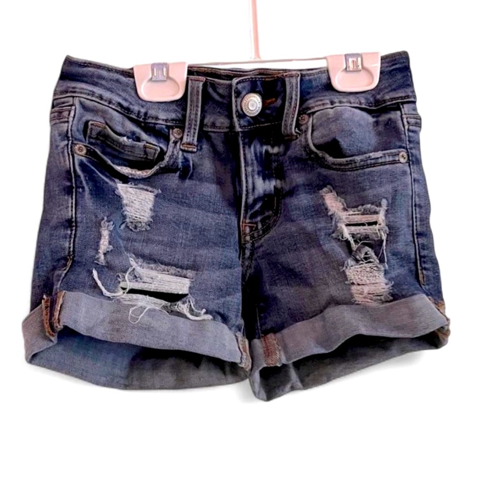 5 pairs of Hollister denim shorts